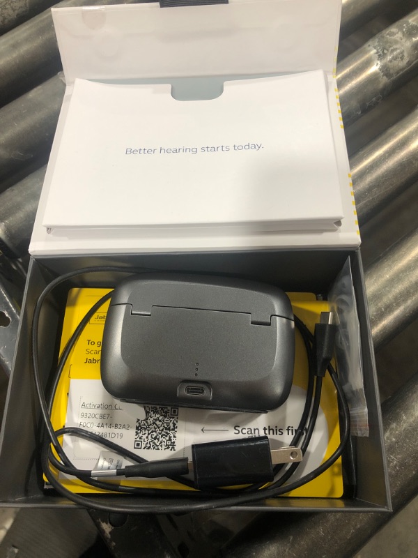 Photo 4 of Jabra Enhance Select 500 OTC Hearing Aids, Audiology Team Care Included, Bluetooth LE Audio & Bluetooth Streaming for Calls, Music, Media (iOS/Android), Nearly Invisible & Comfortable - Gold