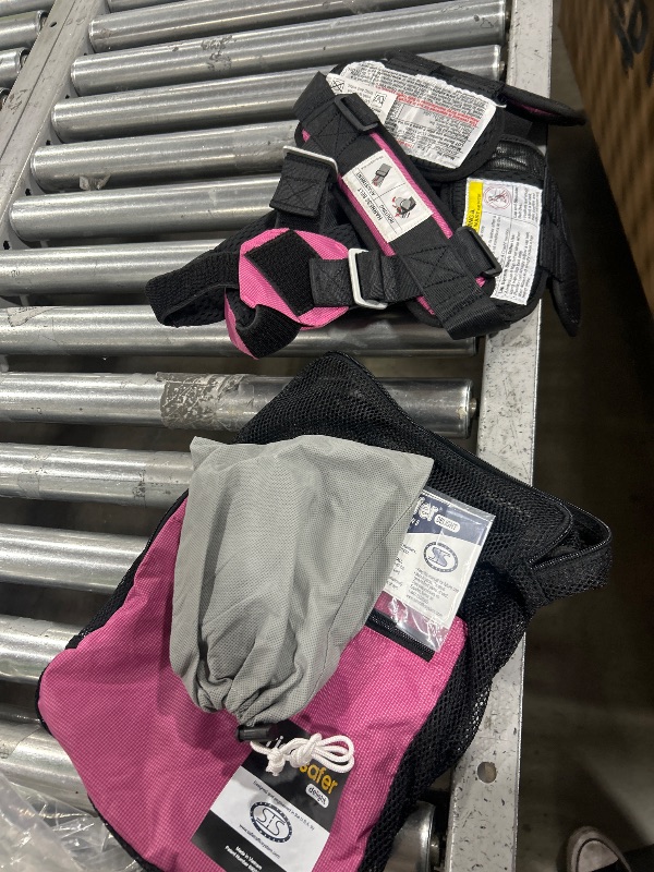 Photo 2 of RideSafer - Extra Small Pink, Lightweight, Compact, Portable Car Seat - Perfect for Travel and Everyday Child Safety