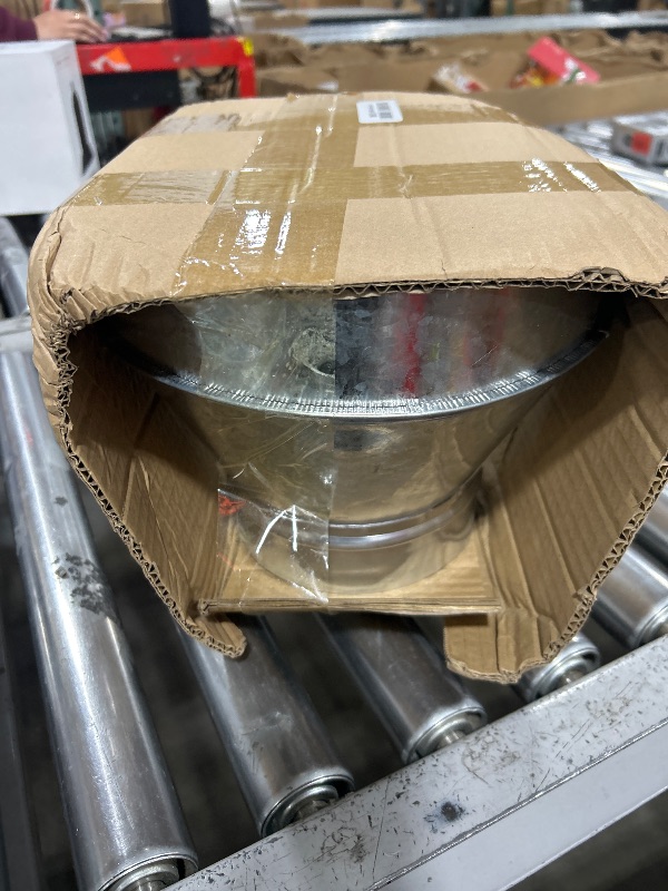 Photo 1 of PATIKIL 10 Inch to 6 Inch Round Duct Reducer Increaser Connector, Galvanized Steel Air Duct Adapter Pipe Fitting for Bathroom Kitchen Inline Ventilation Systems, Silver Tone