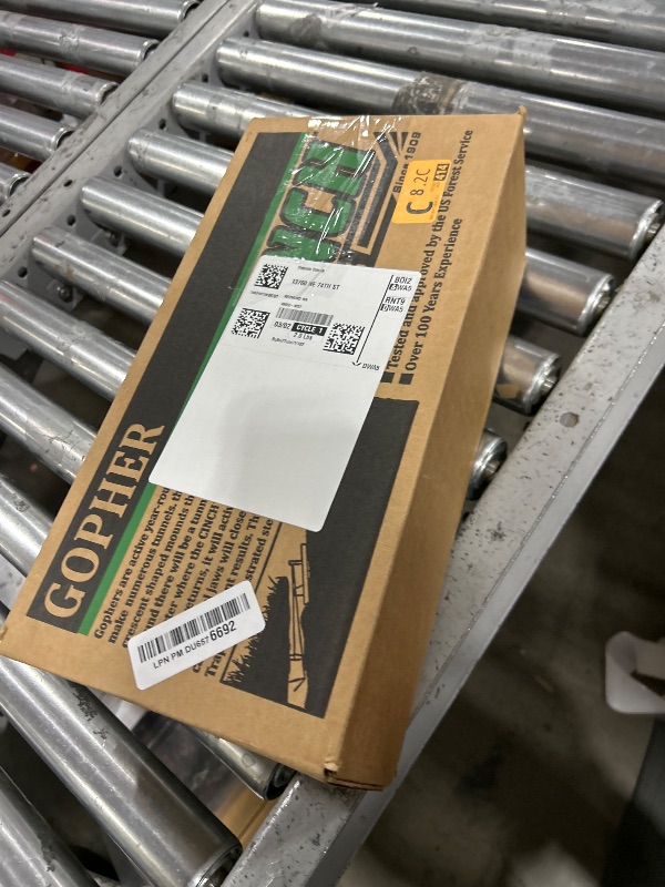 Photo 1 of Cinch Gopher Trap Kit, Professional-Grade, Heavy-Duty Reusable Trap System for Gopher and Mole Control | Easy Set, Humane, No Chemicals, Ideal for Lawns, Gardens, and Farms | Made in USA (1- Large)