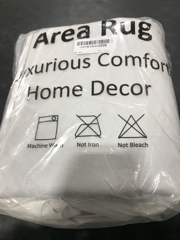 Photo 1 of Lahome Modern Abstract Runner Rug, Washable Blue 2x6 Runners for Hallways Non Slip Bathroom Rug Runner, Low-Pile Soft Kitchen Runner Rubber Backed Carpet Runner for Bedroom Entryway