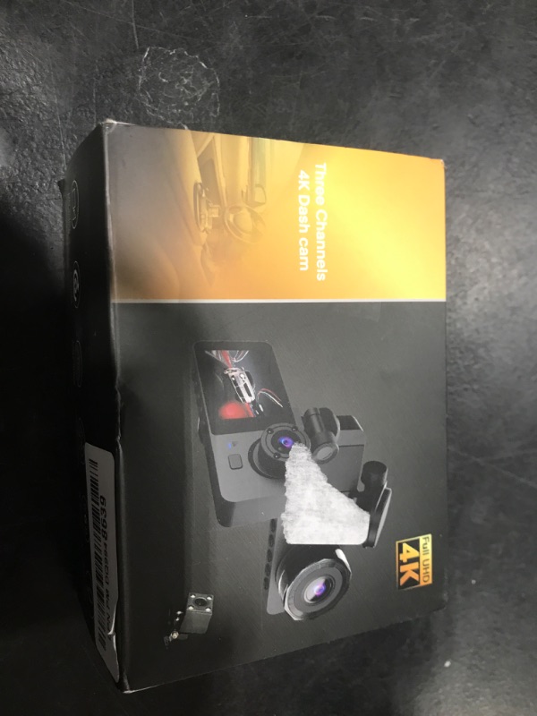 Photo 1 of Dash Camera for Cars,4K Full UHD Car Camera Front Rear with 32GB Card,Built-in Super Night Vision,2.0'' IPS Screen,170°Wide Angle,WDR, 24H Parking Mode, Loop Recording