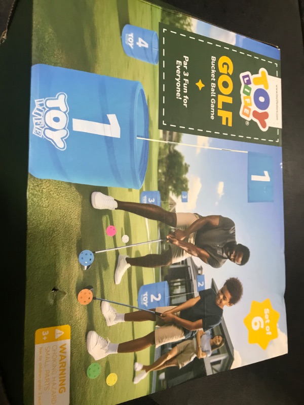 Photo 1 of TOY Life Golf Bucket Game Golf Practice Game, Golf Chipping Game for Adults Family Kids Outdoor Indoor Backyard Golf Game PAR 3 Golf Game Golf Gifts for Adults Beach Games for Adults