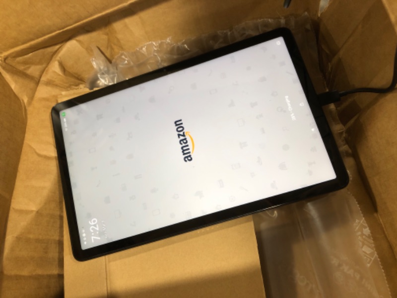 Photo 2 of Amazon Fire Max 11 tablet (newest model) vivid 11” display, all-in-one for streaming, reading, and gaming, 14-hour battery life, optional stylus and keyboard, 64 GB, Gray