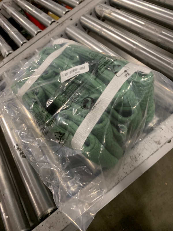 Photo 1 of MiniArk Shelf Storage Baskets for Organizing | Closet Organizer Bins | Small Baskets | Toy Basket | Cube Decorative Box | Shallow Basket | Woven Rope Basket | 13×8.5×5.1” | 3 Packs Green