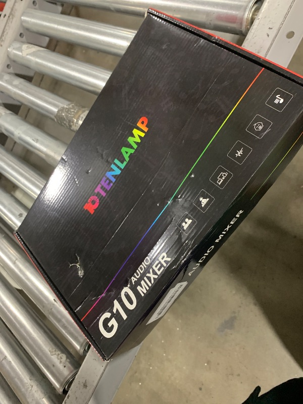 Photo 1 of Audio Mixer, Sound Board for Pc/Phone Live Streaming Singing Gaming, Sound Mixer for 3.5mm/Xlr Dynamic/48V Microphone, Live Sound Card with DJ Mixer Effects & Voice Changer, Denoise, One Click Mute