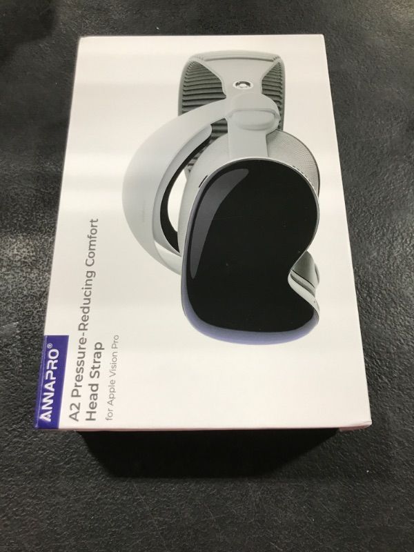 Photo 1 of ANNAPRO A2 Head Strap for Apple Vision Pro, Pressure Reducing Comfort Head Strap Compatible with Vision Pro Accessories, Enhance Comfort and Stability, Suitablefor Different Head Shapes, Version 2