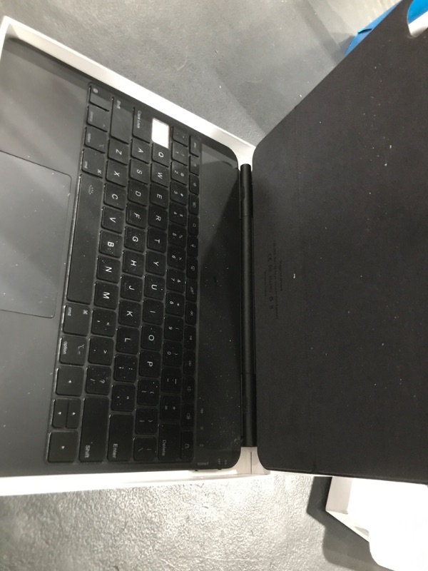 Photo 1 of Magic Keyboard for iPad Pro 13-inch (M4) 2024, Easy-Set Magnetic Keyboard Case with Great Typing Experience, Built-in Multi-Touch Trackpad, US English, Backlit MISSING A TAB