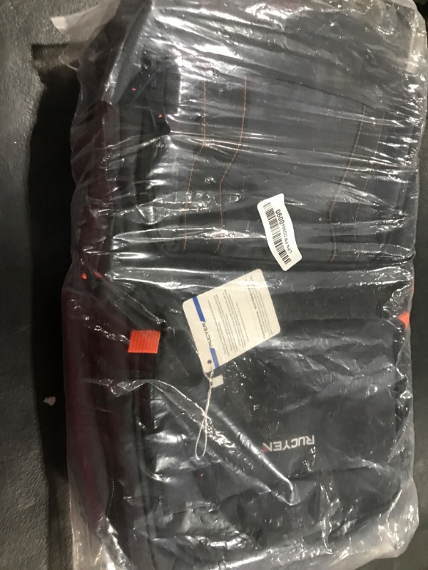 Photo 1 of RUCYEN Lunch Backpack, Insulated Cooler Backpack Lunch Box for Men Women, 15.6 Inches RFID Blocking Laptop Backpack with USB Port Lunch Bag for Work Travel Black