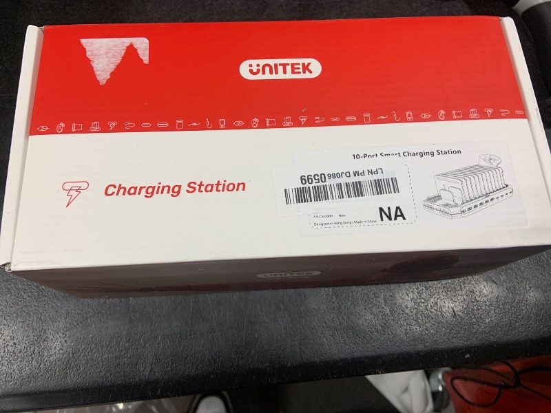 Photo 1 of Unitek Charging Station for Multiple Devices - 140W USB C Fast Charger Stations for Laptop iPad Charging Dock with Max PD 60W Charging Stand with Smartwatch & Airpods Holder for MacBook Phone Tablet