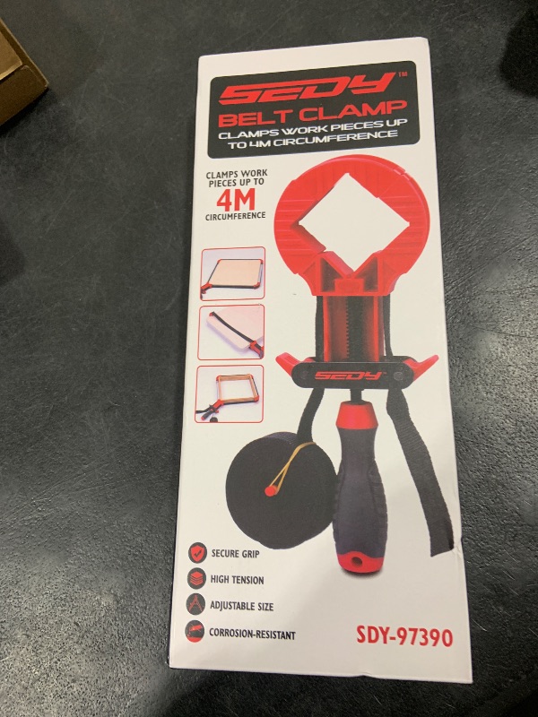 Photo 1 of SEDY Band Clamp, Frame Clamp Quick Release Strap Clamp For Woodworking, Belt Clamp Strap Clamp