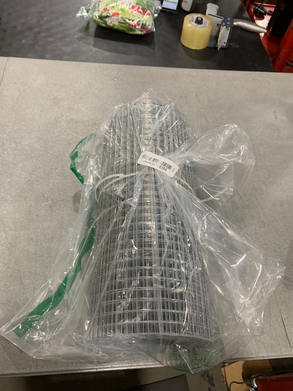 Photo 1 of Land Guard 19 Gauge Hardware Cloth, 1/2 inch Chicken Wire Fence, Galvanized Welded Cage Wire Mesh Roll Supports Poultry Netting Cage Fence…