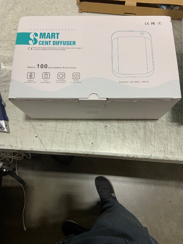 Photo 1 of Smart Waterless Diffuser Air Machine, Scent Diffuser with Smart Cold Air Tech, 150ML Capacity and 1500 Sq Ft Coverage, Scent Dispenser for Large Room, Offices, Hotel and Spa