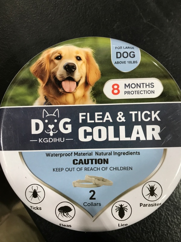 Photo 2 of Dog Flea/Tick Collars,Flea Collars for Dogs,Tick Collars for Dogs,Dog Flea Collars,Flea Collars for Small Dogs,Flea Collars for Large Dogs, Flea Prevention for Dogs,8 Months Prevention,Adjustable-2P