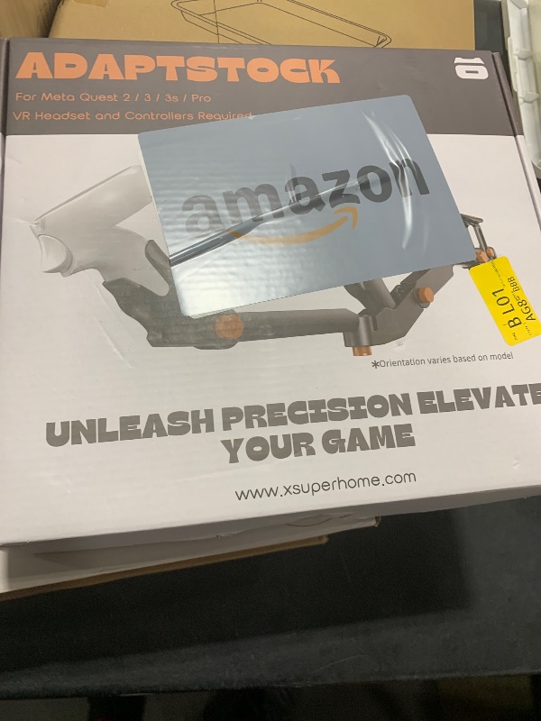 Photo 2 of Adjustable VR Gunstock Compatiable for Meta Quest 3/ Quest 3S Gun Stock|Magnetic Attachment|Adjuatale Length|Controller Pitch & Yaw Angles Tunable|Made for Meta Quest Series