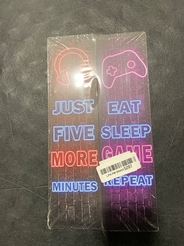 Photo 1 of GAMING WALL HANGING SIGNS 
