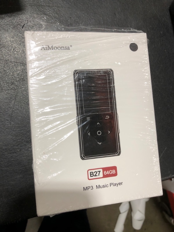 Photo 1 of 64GB MP3 Player with Bluetooth 5.2, AiMoonsa Music Player with Built-in HD Speaker, FM Radio, Voice Recorder, HiFi Sound, E-Book Function, Earphones Included