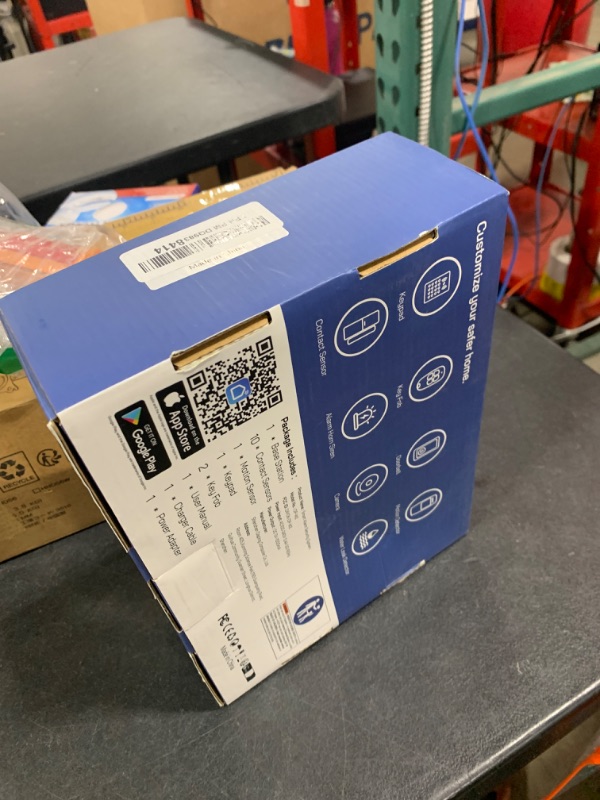 Photo 1 of tolviviov Alarm System for Home Security, Door Alarm Systems, App Alerts, 15Piece Kit, No Monthly fee, WiFi Alarm, Door Window Motion Sensor, for Home Security and Kids Safety