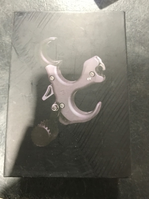 Photo 1 of Compound Bow Aid Releaser with Wrist Straps and Adjustment Tool,Archery Release Aids with 3 Thumb Release Adjustable,Aluminum Alloy Aids.for Left and Right Handers. (Black)