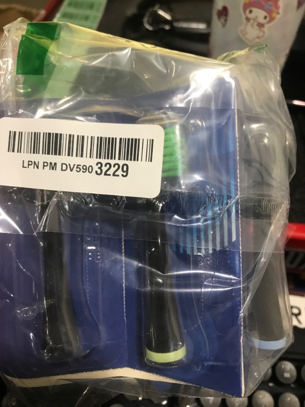 Photo 1 of Replacement Toothbrush Heads for All Waterpik Sonic Fusion Models (SF-01, SF-02, SF-03, and SF-04 Series), Compact, with Covers, 5 Count, Black