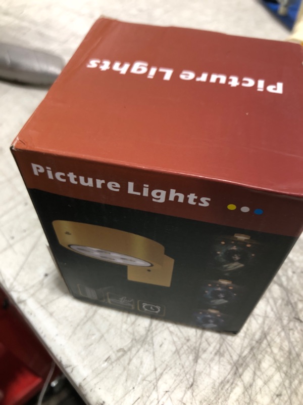 Photo 1 of 3-Pack Picture Lights for Wall, Rechargeable Battery Operated Led Painting Light with Remote Dimmable ? Timer, 3 Lighting Modes Magnetic Art Display Light, Wall Decorative Lighting for Picture,Frame