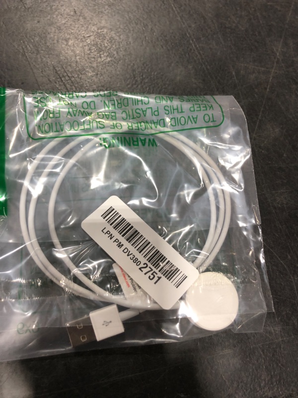 Photo 1 of ???? ???????? for Apple Watch Charger Magnetic Fast Charging Cable [Portable] Magnetic Wireless Charging Compatible with iWatch Series Ultra/10/9/8/7/6/SE/5/4/3/2-[3.3FT] White