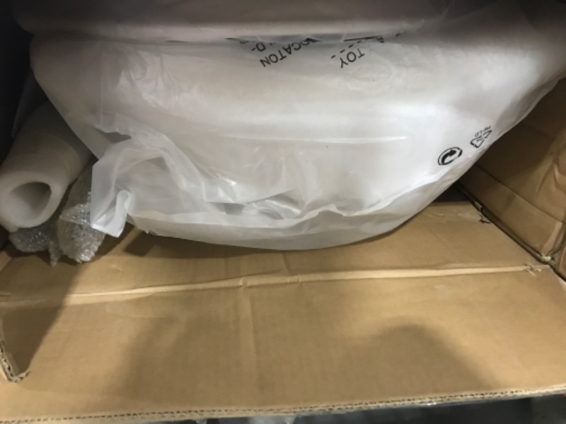 Photo 1 of BOJUZIJA Ergonomic Drafting Chair,Standing Computer Desk Chair,Foot Ring,Lumbar Support,Swivel Task Chair - White