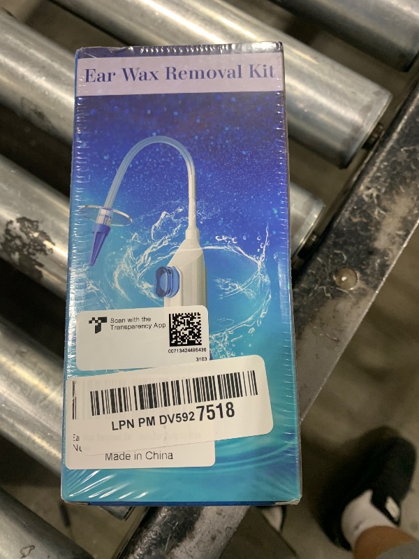 Photo 1 of Ear Wax Removal, Ear Cleaner, Ear Cleaning Kit, FSA HSA Eligible, Manual Ear Irrigation Flushing System, Ear Wax Removal Kit, Safe and Effective to Clean Ear Built Up Wax