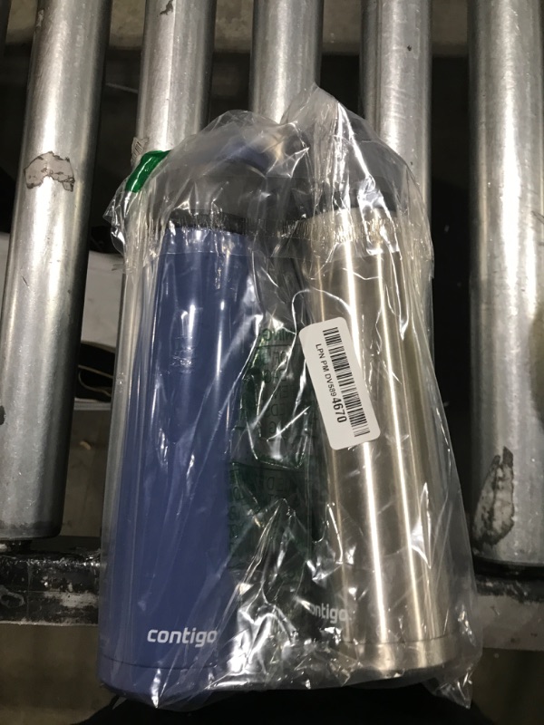 Photo 1 of Contigo 24oz Leakproof Stainless Steel Water Bottle with Straw & Handle, Dual Insulated for Cold & Hot Drinks - 2 Pack