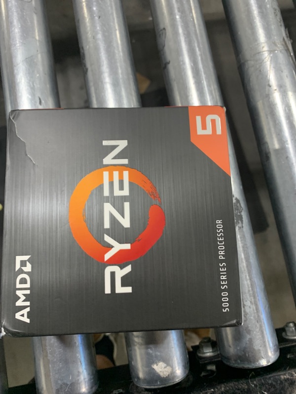 Photo 1 of AMD Ryzen 5 5500 6-Core, 12-Thread Unlocked Desktop Processor with Wraith Stealth Cooler