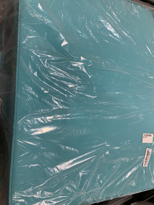 Photo 1 of Basic Beyond Chaise Lounge Cushions Outdoor, 3-Layer Waterproof Outdoor Furniture Cushions with Removable Cover and 4 Ties, 72"x21"x3" Patio Lounge Chair Cushions for Outdoor Furniture, Teal