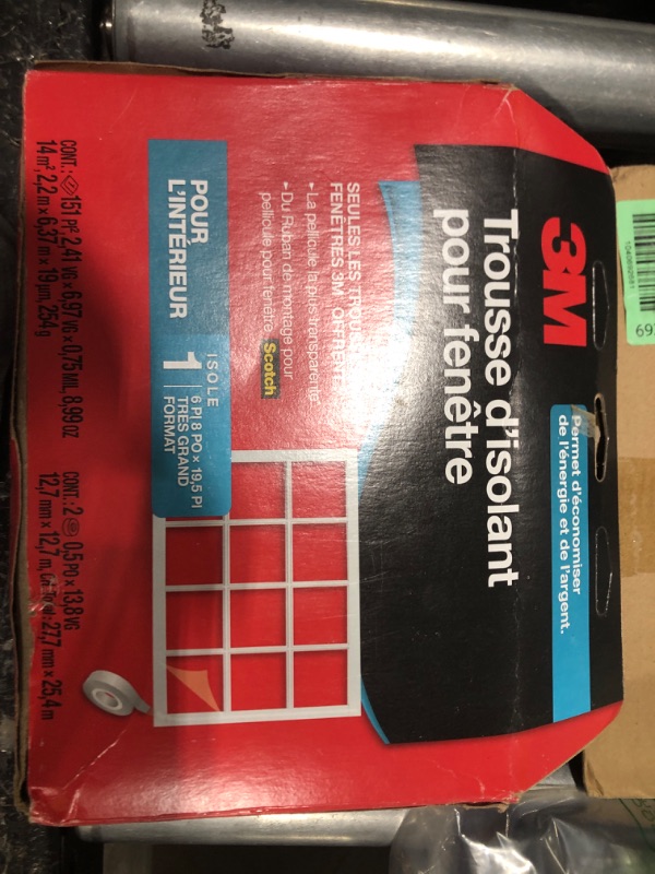 Photo 1 of 3m Window Kit 84" X 237"Film