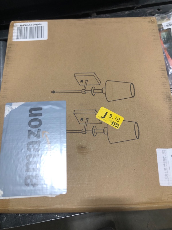 Photo 1 of Rizzyluz Dimmable Wall Sconces Set of 2, Gold Bathroom Vanity Lighting Fixtures, Modern Gold Wall Light with On Off Switch for Living Room Bedroom Hallway