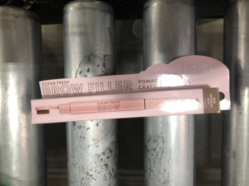 Photo 1 of Covergirl Clean Fresh Brow Filler Pomade, 200 Blonde, Eyebrow Pencil, Ultra-Precise Tip, Creamy Formula, Highly Pigmented, Soft Matte Finish, Vegan Formula, 0.007oz