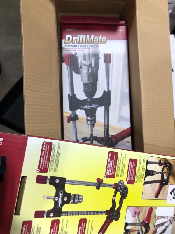 Photo 1 of Milescraft na in. Drill Press na hp 7 in. W x 2 in. H 2 pk