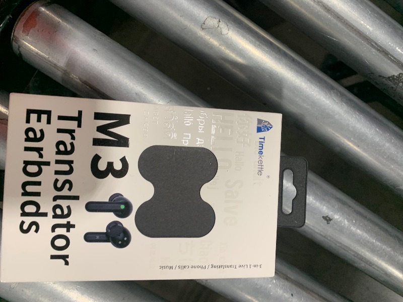 Photo 1 of Timekettle M3 Language Translator Earbuds, Two-Way Translator Device with APP for 40 Languages and 13 Offline Translation Packs, Fast Reaction with Revolutionary Al Semantic Tech, Offline Version