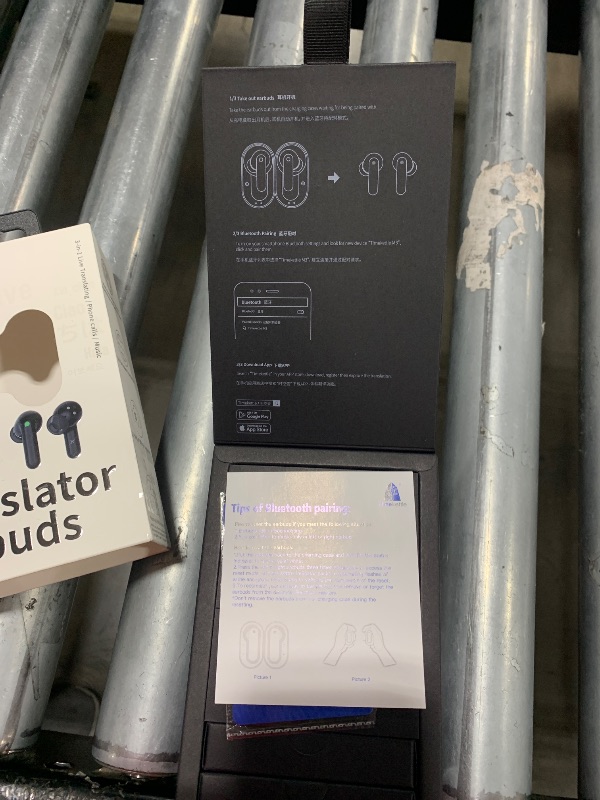 Photo 1 of Timekettle M3 Language Translator Earbuds, Two-Way Translator Device with APP for 40 Languages and 13 Offline Translation Packs, Fast Reaction with Revolutionary Al Semantic Tech, Offline Version