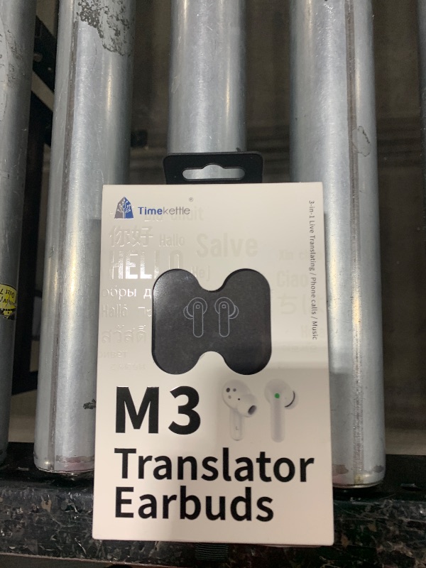 Photo 1 of Timekettle M3 Language Translator Earbuds, Two-Way Translator Device with APP for 40 Languages and 13 Offline Translation Packs, Fast Reaction with Revolutionary Al Semantic Tech (Offline Version)