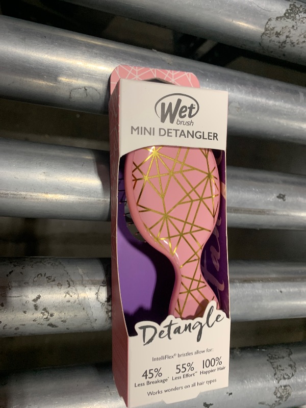 Photo 1 of Wet Brush Mini Detangler Hair Brush, Peach