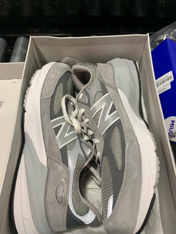 Photo 1 of New Balance Men's FuelCell 990 V6 Sneaker, Grey/Grey, 14