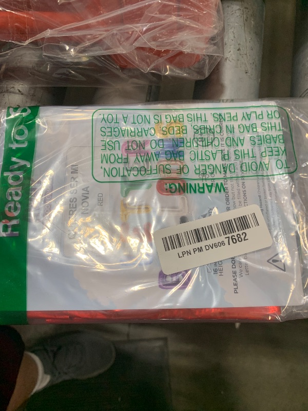 Photo 1 of Letter Balloons - QUIERES SER MI NOVIA 16" Inch Alphabet Letters Foil Mylar Balloon Valentines Day Banner (Red)