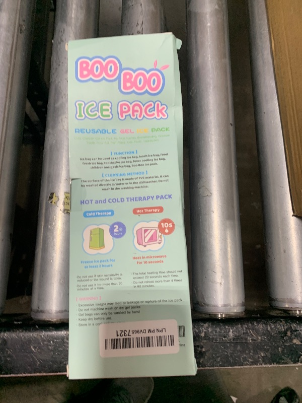 Photo 1 of (4 Pcs) Kids Reusable Gel Ice Pack, Boo Boo Ice Pack, Cute Children Gel Ice Pack for Kids Injuries, Kids Cute Lunch ice Pack, Breastfeeding, Wisdom Teeth, Pain Relief, Kids Fever, Headaches