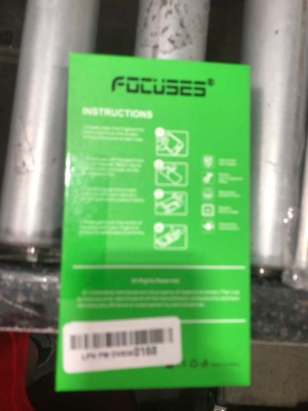 Photo 1 of Focuses Screen Protector for iPhone 14 Pro Max Blue Light Screen Protector 6.7inch. Anti Blue Light Tempered Glass Film for iPhone 14 Pro Max 3 Pack