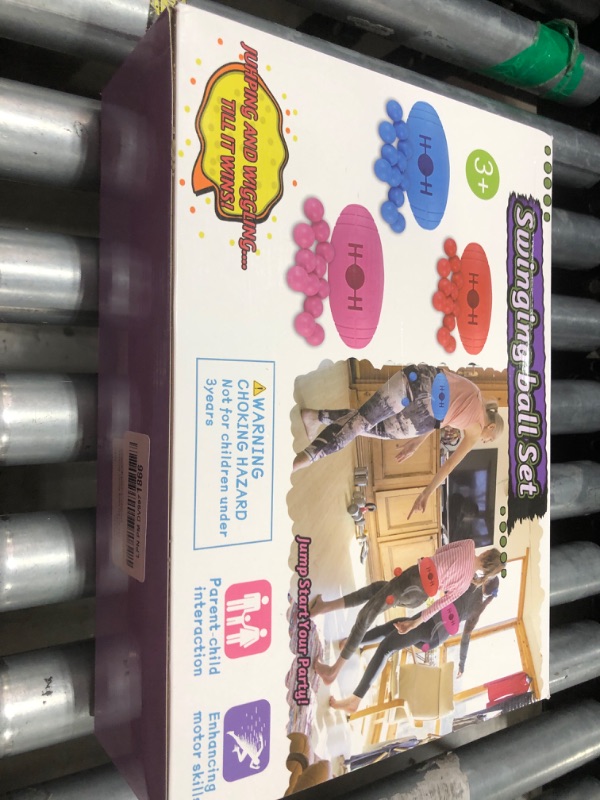 Photo 1 of Tigvio Minute to Win It Games - 3 Packs Shaking Swing Balls Game Set for Kids & Adults, Indoor/Outdoor Birthday, Carnival, Christmas Toy with 36 Balls, Ages 4-12+, Fun Family Yard Game