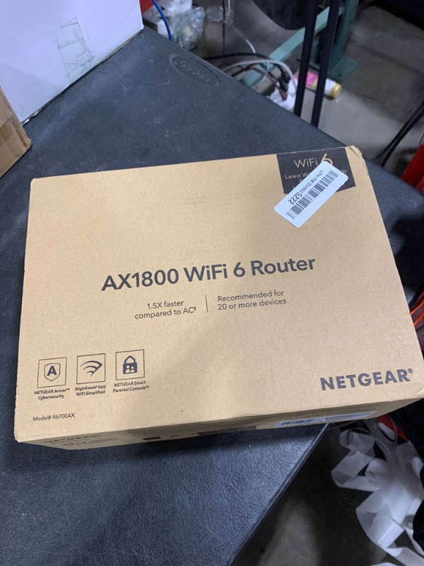 Photo 1 of WIFI 6 ROUTER