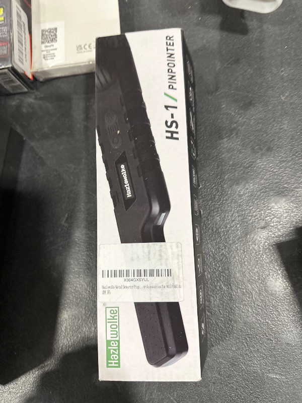 Photo 1 of Hazlewolke Metal Detector Pinpointer Chargeable - Waterproof Hand-held Metal Detectors Wand with One-Key Interference Elimination, Superhet-Tec Pin Pointer Metal Detector Accessories for Adults&Kids