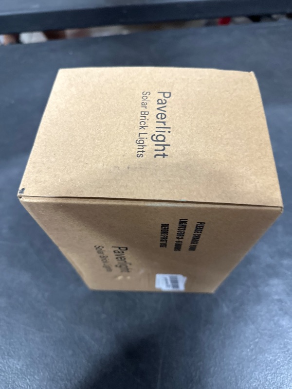 Photo 1 of Solar Paver Lights IP67 Waterproof Brick Pathway Light Outdoor, 4x8 Recessed Patio Landscape Lighting for Driveway, Garden, Lawn, Yard, Walkway, 2700K/4500K/6000K, 2 Pack