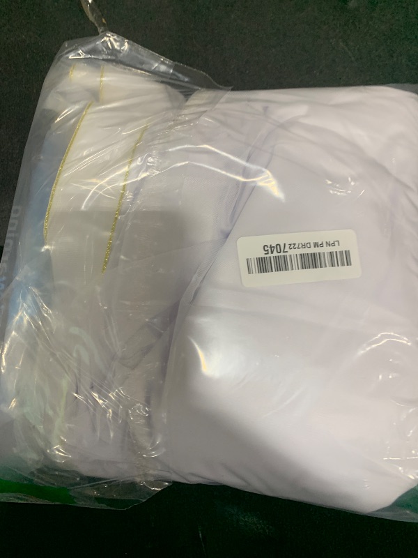 Photo 1 of 14ft White Tulle Table Skirt Tutu Table Skirt Tablecloth Decorations for Rectangle or Round Table for Birthday Party Baby Shower Wedding Buffet Banquet Decoration,Table Skirting(L14(ft)*H 30in)