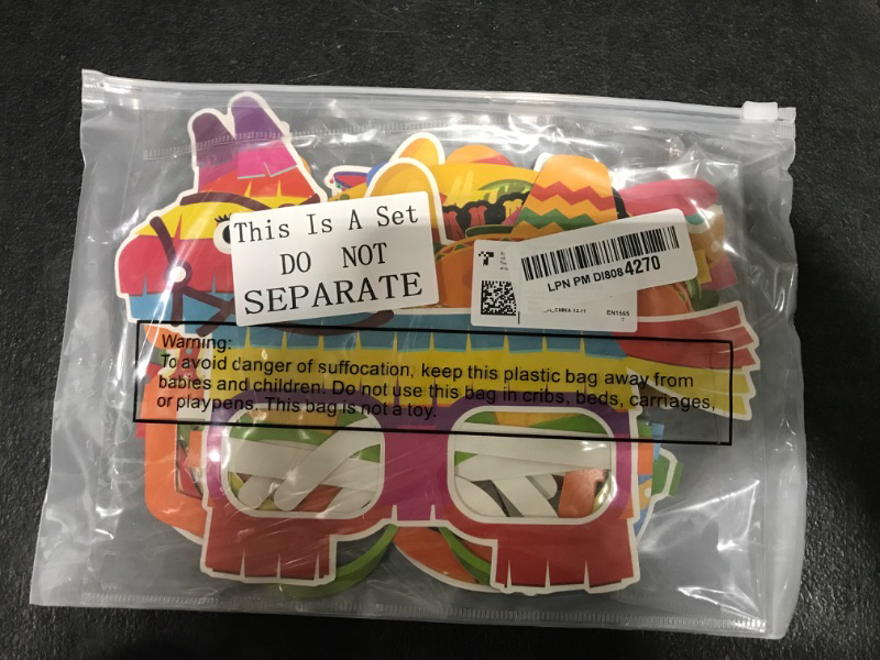 Photo 1 of 12 Pairs Fiesta Party Decorations Mexican Themed Paper Eyeglasses Mexican Party Decorations Fiesta Themed Supplies Cinco De Mayo Glasses Taco Cactus Piñata Photo Props