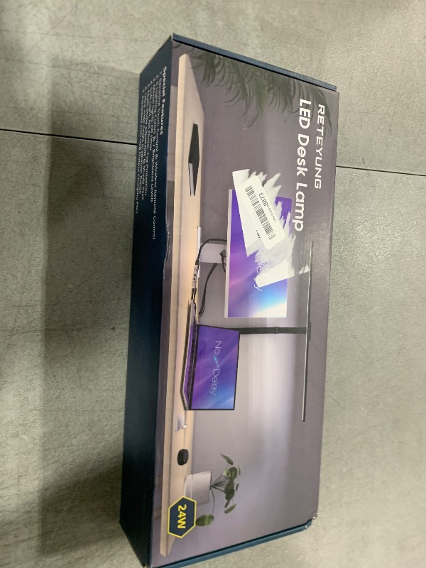 Photo 1 of LED Desk Lamps with Clamp for Home Office,Remote Control Eye-Caring Table Lamp with Clamp,24W 7 Dimming/5 Color Modes/Timer,Adjustable Touch Led Lamp with USB Charging Port for Study Reading Work